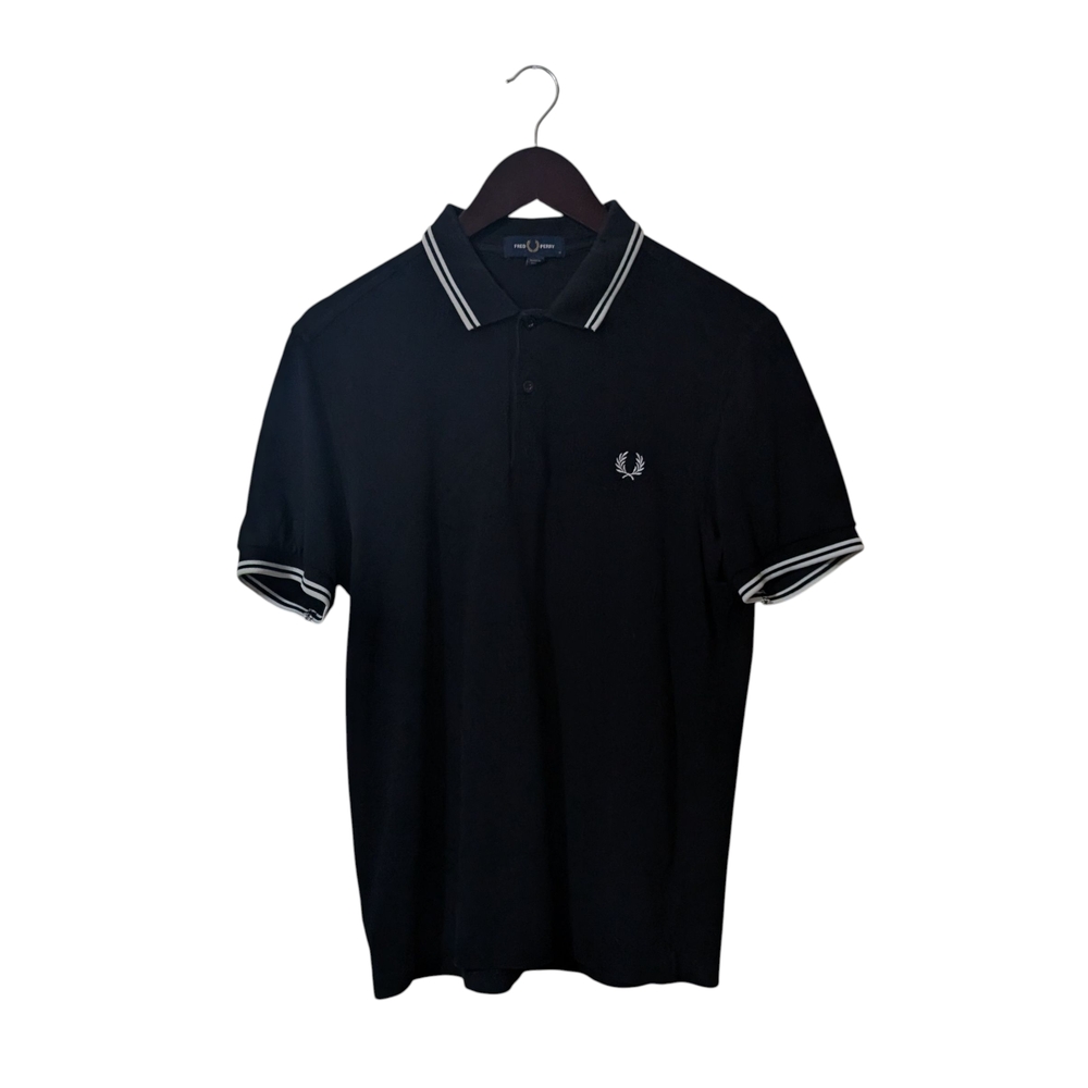 Fred Perry Polo Shirt with White Accents